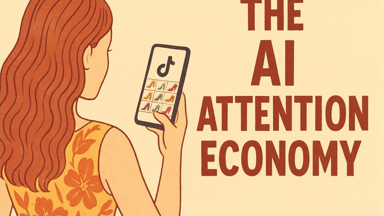 Cover graphic for AI Attention Economies